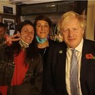 Boris Johnson e moglie, cena a piazza Navona a base di pajata e burratina
