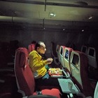 FAKE Un solo passeggero a bordo del volo Dubai-Pechino per colpa del coronavirus