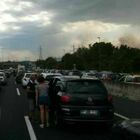 Roma, sul Gra traffico tornato regolare dopo il maxi-incendio