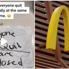 McDonald's, tutti i dipendenti si licenziano durante il turno: «Ce ne andiamo». I clienti restano nel fast food vuoto
