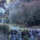 • Spettacolo a Terni, ghiaccia anche la cascata delle Marmore