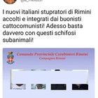 "Ecco le foto degli stupratori di Rimini...", ma la verità è un'altra