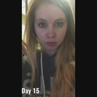 • La studentessa 22enne ha documentato tutto con dei selfie  