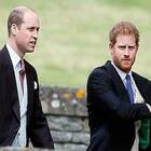 Filippo, al funerale William e Harry saranno tenuti separati: «Lo ha deciso la regina»