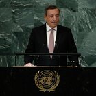 Draghi, il discorso all'Onu: «Condanniamo con fermezza le violazioni russe»