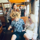 Madonna lascia la Puglia, il video su Instagram in treno storico fa il giro del web
