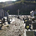 La piena travolge il cimitero: bare spazzate via a Trappa, nel Cuneese