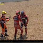 MotoGp: rissa Bagnaia-Vinales dopo la caduta, cosa è successo a Le Mans