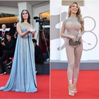 Venezia 2023, pagelle look: Lavinia Abate (Miss Italia) Frozen (5), Levante dark lady (8), Oriana Marzoli Catwoman (4)
