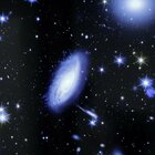 Spazio, nebulose e galassie sconosciute 