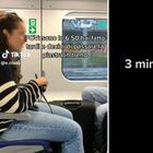 Accende la piastra per lisciare i capelli e sul treno accade l'impensabile. Il video su TikTok diventa virale