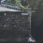 Maltempo, crolla un ponte in Valtrebbia nel Piacentino