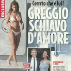 Ezio Greggio con la fidanzata Simona Gobbi in spiaggia a Sanit Tropez (Novella2000)