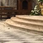 Maltempo, fulmine sul Duomo di Vigevano fa cadere calcinacci: chiusa la cattedrale
