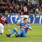 Milan-Napoli, le pagelle: Donnarumma salva i rossoneri, Milik condanna Sarri