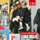 Antonino Spinalbese tenero papà, shopping con Luna Marì dopo i sei mesi di lontananza forzata