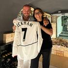 immagine Capri, David Beckham cena in versione familiare al Ristorante Aurora