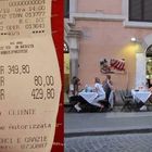 Roma, 430 euro per acqua e spaghetti, le reazioni: «Un danno gravissimo per la città»