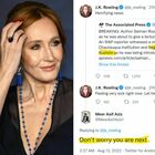 J. K. Rowling minacciata di morte