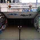 Maltempo a Genova: strade allagate e famiglie sfollate