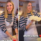 Chiara Ferragni pizzaiola: «Leo hai visto la mamma?». L'impasto "vola" durante la lezione di cucina
