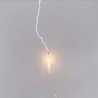 Il razzo russo Soyuz colpito da un fulmine durante il lancio