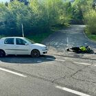 Vittorio Veneto. Raffica di incidenti: schianto auto-moto in Alemagna, ferita coppia di motociclisti e a Cozzuolo frontale tra due vetture