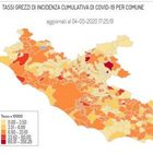 Nel Lazio l'altalena dei contagi: Amatrice ferma a 0, soffre Latina, i Castelli zona rossa