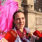 Montanelli, Non una di meno in piazza a Milano contro Sala: “Lo stupro non è un errore”
