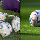 Qatar 2022, i palloni vengono ricaricati prima del calcio d'inizio