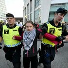 Greta Thunberg arrestata fuori l'Arena
