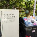 A Roma i rifiuti senza regole: le invettive lanciate vicino al cassonetto