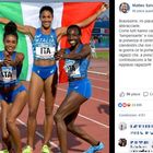 Staffetta azzurra, il post di Salvini dopo la polemica: «Brave ragazze, mi piacerebbe abbracciarvi»