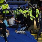 Leicester-Napoli, le foto degli scontri tra tifosi