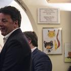 Matteo Renzi e Italia Viva a cena a Trastevere