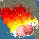 Tempesta record a Roma: 25mila fulmini  