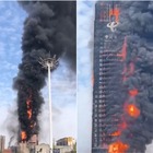 Incendio in un grattacielo in Cina, paura a Changsha. «Numero delle vittime ancora sconosciuto»