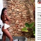 E Belen fa la sexy doccia su Instagram Video