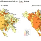 Roma e le province laziali, in 14 giorni boom di "zone rosse": ecco dove corre il contagio