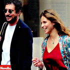 Luca Bizzarri con Emanuela a passeggio per Milano (Novella2000)
