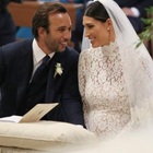 Giorgia Venturini, le nozze da sogno a Roma (col pancione). E la Salemi "acchiappa" il bouquet