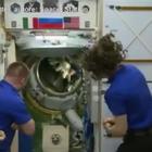 L'arrivo di Parmitano a bordo dell'ISS