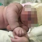 Bimbo gigante nasce da parto record in Brasile