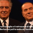 Berlusconi e Marco Travaglio, il retroscena di quando il Cav pulì la sedia da Santoro