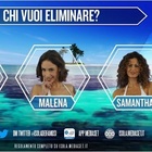 • Giulio, Malena e Samantha in nomination