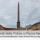 Roma, controlli della polizia municipale a Piazza Navona