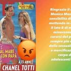 Totti e Ilary Blasi contro la copertina di Gente: «Via quella foto, Chanel ha solo 13 anni»