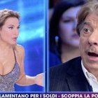 Domenica Live, Marco Columbro furioso con Barbara D'Urso: «Basta o ti strappo il vestito»