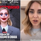 Chiara Ferragni su "L'Espresso" come Joker