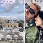 Stefano Corti e Bianca Atzei, viaggio in solitaria a Gerusalemme: «Ma dov'è Noa?»